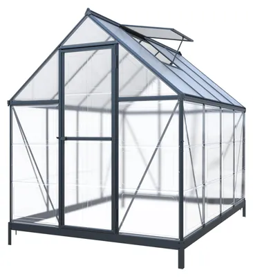 Zdjęcie produktu dla Szklarnia ogrodowa Plantris Crystal 4.4 m2 poliwęglan i aluminium