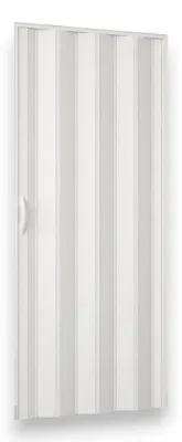 Immagine prodotto di Porta a soffietto in pvc rigido con apertura laterale e chiusura con maniglia 82x212 cm