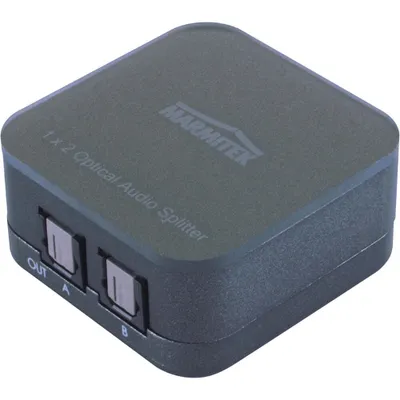 Obrázek produktu pro Marmitek 25008204, Černá, 1x Toslink, 2x Toslink, Samice, Samice, Krabice