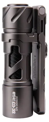 Produktbild von Loop Gear SK03 RGB Pro EDC Taschenlampe mit Seiten LED und Multifunktionsclip farbe