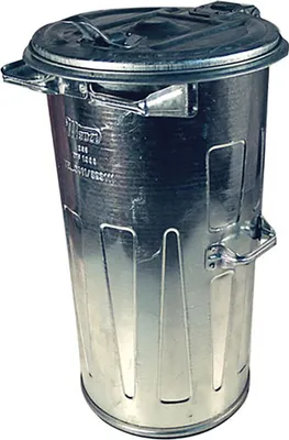 Produktbild von 110l verzinkter runder Aschenbecher
