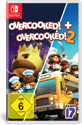 Produktbild von OVERCOOKED + OVERCOOKED! 2 Double Pack (Nintendo Switch)