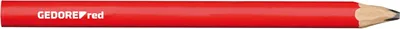 Produktbild von GEDORE red R90950012 Handwerker-Bleistift 75mm oval rot 12 Stück, 3301432