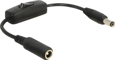 Produktbild von DeLOCK 0.2m, 2x DC 5.5x2.5mm, 0,2 m