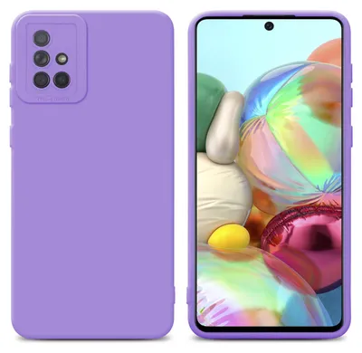 Immagine prodotto di Cadorabo cover per Samsung Galaxy A71 4G cover protettiva in silicone TPU viola custodia per cellulare