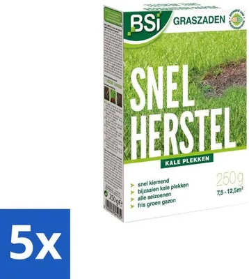 Zdjęcie produktu dla Nasiona trawy „Szybka regeneracja trawnika” – opakowanie zbiorcze 250 g, 5 sztuk