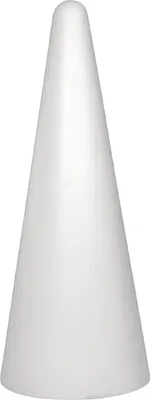 Produktbild von GLOREX Styropor Kegel Weiß 12 x 7 x 2 cm
