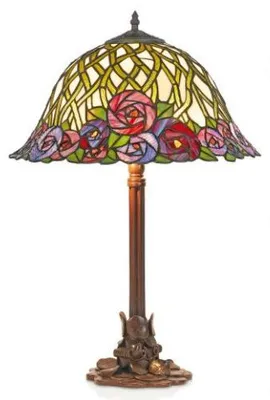 Immagine prodotto di Lampada da tavolo Tiffany ROSES 64*Ø40