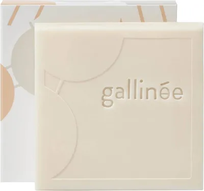 Obrázek produktu pro Gallinee, Microbiome Skincare, Prebiotics, Soothing, Soap Bar, For Face & Body, 100 g