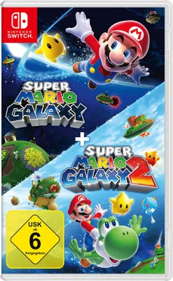Produktbild von Nintendo Super Mario Galaxy + Super Mario Galaxy 2