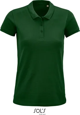 Immagine prodotto di SOLs 03575 | Polo da donna, Planet Women Polo Shirt, 100% Cotonelogico - Colore: Verde bottiglia - Taglia: M