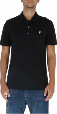 Produktbild von Lyle & Scott Black Polo T-Shirt – Xxl