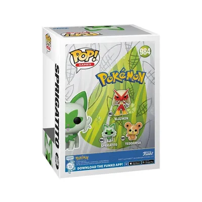 Produktbild von Pokémon - Sprigatito 984 - Funko Pop! Vinyl Figur