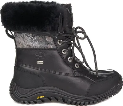 Produktbild von Ugg Adirondack Ii Schneestiefel Schlange Echtleder Fell gefüttert Schwarz
