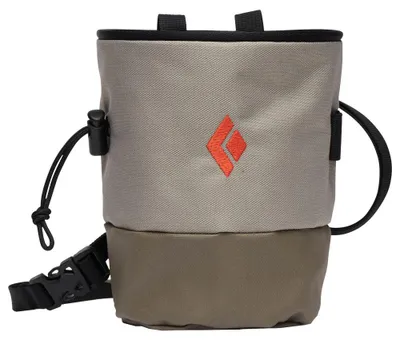 Produktbild von Black Diamond Mojo Zip Chalk Bag, Graubraun