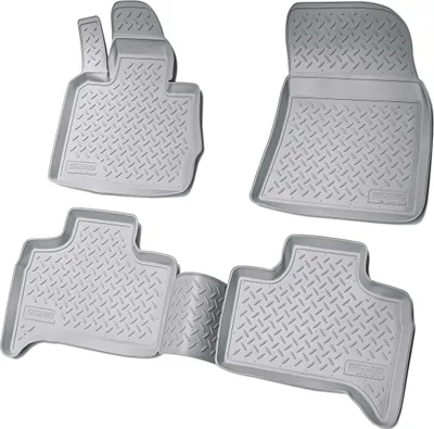 Obrázok produktu pre 3D gumové rohože pre BMW X5 E53 | BJ 1999 - 2006 | sivé na mieru s okrajom