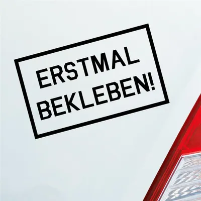Produktbild von Auto Aufkleber Reingeguckt! Verarscht Prank Lustig 16x10 cm Schwarz Matt Sticker Heckscheibenaufkleber