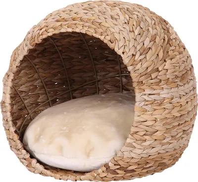 Produktbild von Nobby Lasa, Haustierhöhle, Drinnen, Katze, Beige, Rund, Einfarbig
