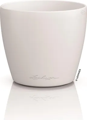 Obrázek produktu pro Lechuza Obal Classico Color Deco, průměr 10 cm, bílá