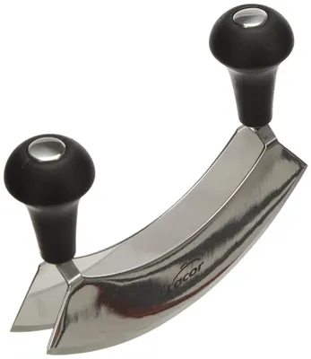 Gemüsehobel Doppelklinge 17x2x30 cm Edelstahl Schwarz
