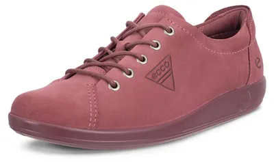 Productafbeelding van ECCO dames veterschoen Soft 2.0, oudroze, maat 36