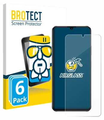 Produktbild von 6x BROTECT Schutzglas für Huawei Nova Y63 Schutzfolie Panzer Folie Glas Display Schutz klar