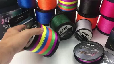 Productafbeelding van Multifilament gevlochten visdraad, verkrijgbaar in spoelen van 300 meter, 500 meter en 1000 meter