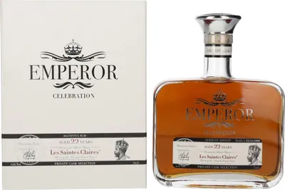 Produktbild von Emperor Mauritian Rum CELEBRATION PRIVATE CASK SELECTION Pinot Noir Finish 42% Vol. 0,7l in Geschenkbox