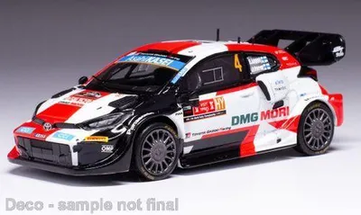Productafbeelding van IXO 1:43 Toyota Yaris Rally 1, nummer 4, WRC, rally van Ieper, E. Lappi/J. Ferm, 2022
