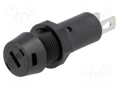 Image de 1 douille de fusibles cylindriques 10A, 5x20mm, pour boîtier de fusibles 3101.0010