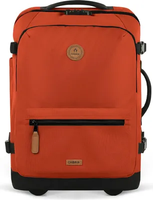 Image de CABAIA trolley sac à dos pour ordinateur portable Soft Suitcase 2 Wheels Essentials Trolley 48L Kaikoura terracotta 51cm