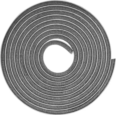 Produktbild von Zugluftstopper für Türen Bürstendichtung Grau 48 mm x 4 mm x 10 m