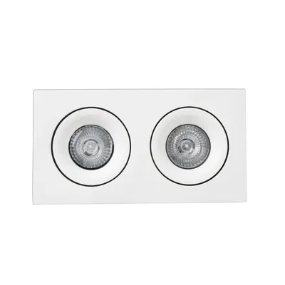 Produktbild von Faro 43403, 2 Glühbirne(n), GU10, IP20, Weiß