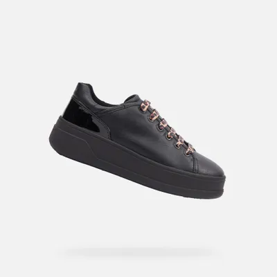 Produktbild von Geox Schwarze Damen-Sneaker Spherica Ecub-2 36