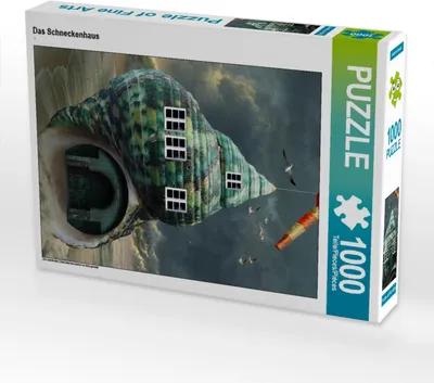 Produktbild von CALVENDO Puzzle Das Schneckenhaus | 1000 Teile Lege-Größe 64x48cm Foto-Puzzle für glückliche Stunden