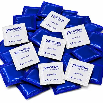 Immagine prodotto di JOYDIVISION preservativi Super Thin 100 Pezzi – ultrasottili per una sensazione naturale, lattice naturale premium, sicuri e dermatologicamente testati, marchio di qualità tedesco