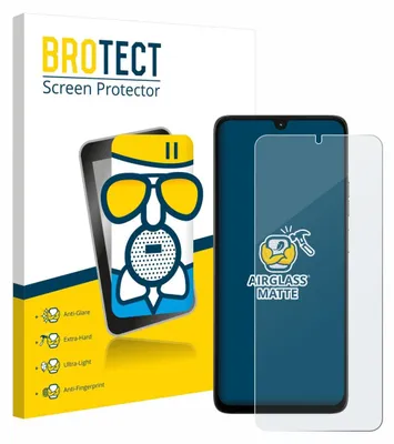 Produktbild von BROTECT Entspiegelungs Schutzglas für Motorola Moto G06 Schutzfolie Panzer Folie Glas Display Schutz matt