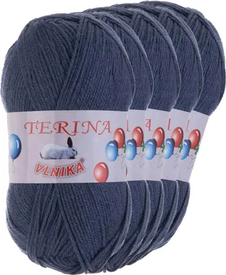 5 x 100g Terina Strickgarn Häkelgarn Wolle Acrylwolle pflegeleicht Farbwahl