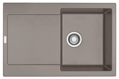 Produktbild von FRANKE MARIS MRG 611 Einbauspüle / Fraganit / Cashmere / Reversibel / Druckknopf / 45 cm