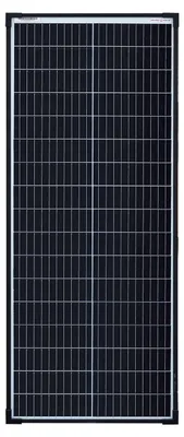 Image de Panneau solaire monocristallin - 80 W - 12 V - 1110 x 400 x 30 mm