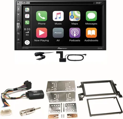 Produktbild von Pioneer AVH-Z5200DAB Android Auto Carplay Einbauset für Suzuki Grand Vitara JT