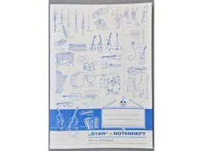 Produktbild von Notenhefte A4 Star 12Sys. O.Hi 315 von STAR