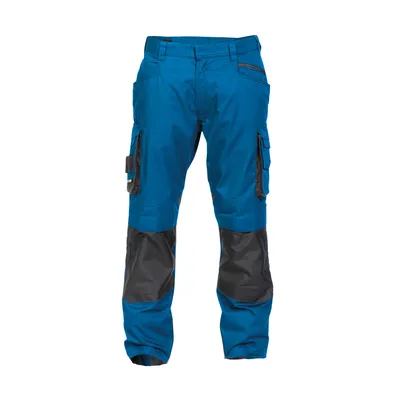 Obrázek produktu pro DASSY® Nova pracovní kalhoty s kapsami na kolenou AZUR BLUE/ANTHracITE GREY velikost 56 délka: STANDARD