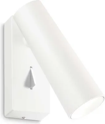 Produktbild von Moderne Rohr Metall Wandleuchte Weiß Led 7W 3000K Warmes Licht