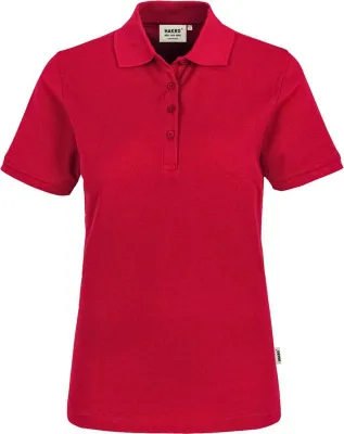 Produktbild von HAKRO Poloshirt Classic Damen #110  Gr. XL rot