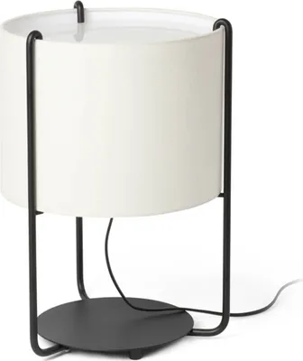 Produktbild von DRUM Tischlampe schwarz/beige 24020-31
