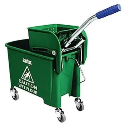 Productafbeelding van Jantex emmer voor mop met voetpedaal, groen, 20 liter