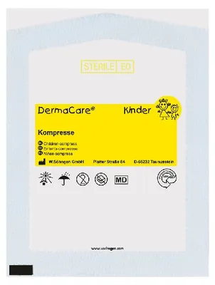 Produktbild von DermaCare® Kinder Kompresse 4 x 6 cm | Packung (1 Stück)