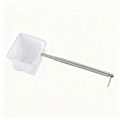 Productafbeelding van Garnalennet aquarium - 6,5 cm - Telescopische steel - Fijn nylon
