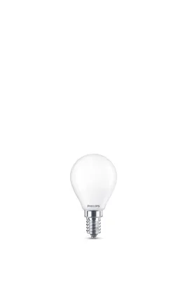 A single LED light bulb is shown against a plain white background.